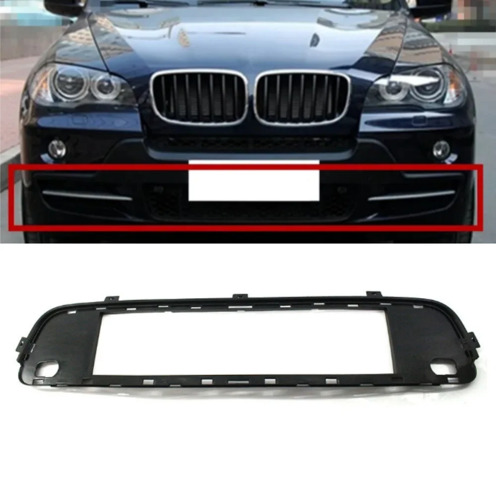 

Front grille lower middle frame 51117171345 For BMW X5 E70 2007-2010