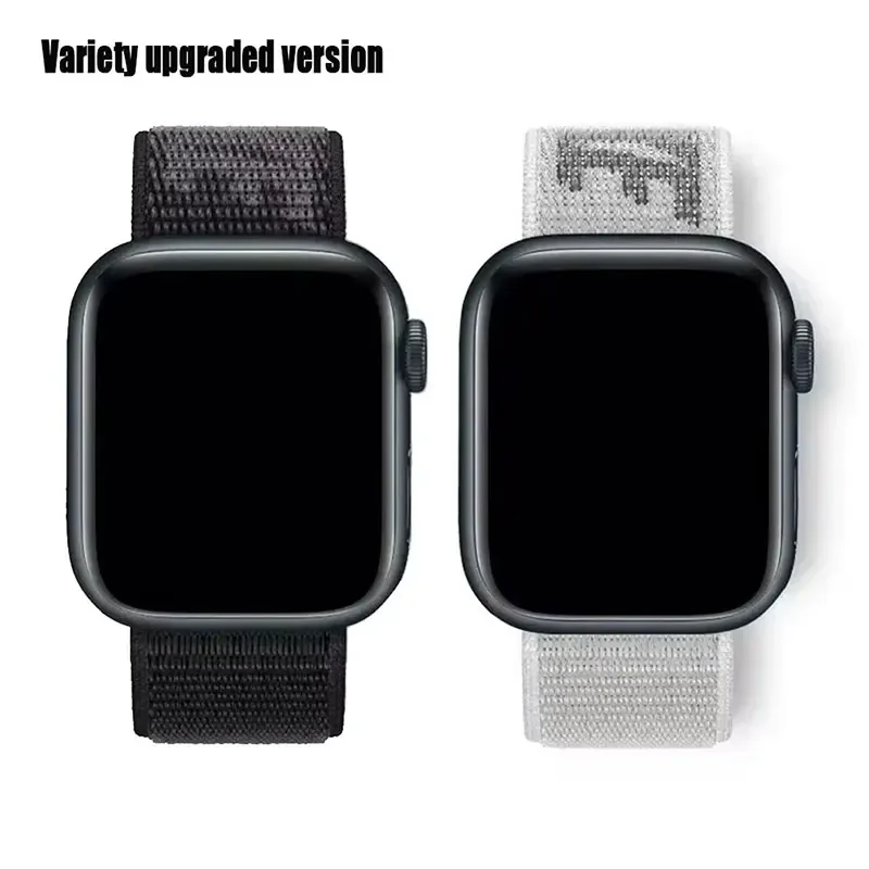Pulseira esportiva de nylon para apple watch band 49mm para nikz loop pulseira iwatch s10 9 8 7 6 5 4 3 se2 ultra 2 46mm 45mm 44mm 41mm 42mm