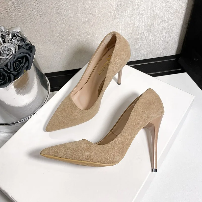 

New Fashion Classic High Heels Woman Pumps Sexy Office Shoes Stiletto Heels Fashion Large Size Women High Heels Dress Work Shoes