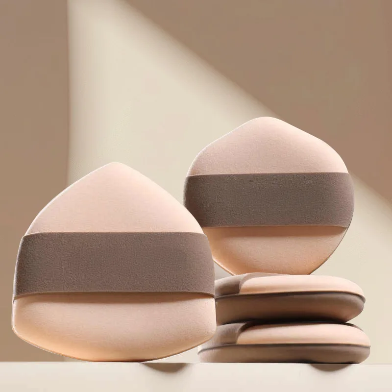 Coussin d'air doux bouffant maquillage mélangeur éponges élastique guimauve cosmétique fond de teint poudre ensemble poudre bouffée ensemble boîte