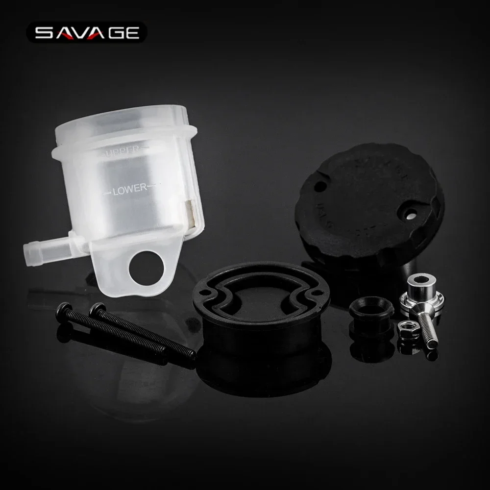 For KAWASAKI Z750 Z900RS Z1000 Z1000SX NINJA 1000 VERSYS ZZR1400 Front Brake Fluid Oil Reservoir Tank Cup Clear Motorcycle