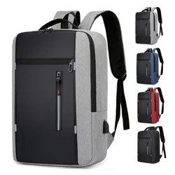 Waterproof Business Backpack Men USB School Backpacks 15.6 Inch Laptop Backpack Large Capacity Bagpacks for Men Back Pack Bags