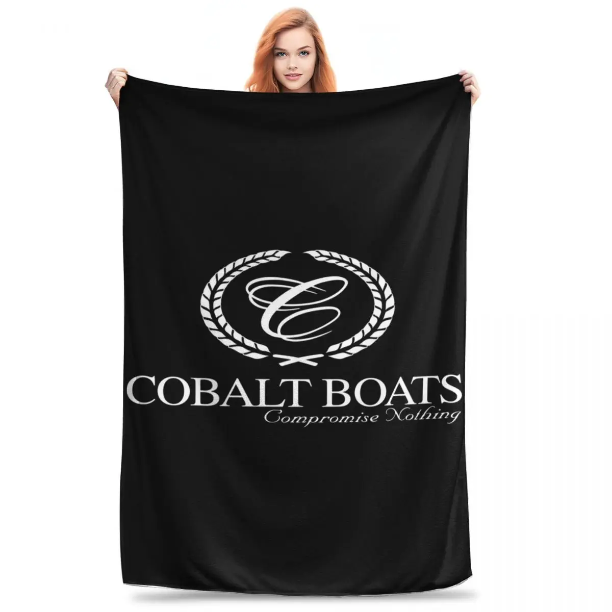 Cobalt Boats Log Blankets Fleece Lightweight Throw Blankets Sofa Throw Blanket For Home Bedroom Office Throws Bedspread Quilt