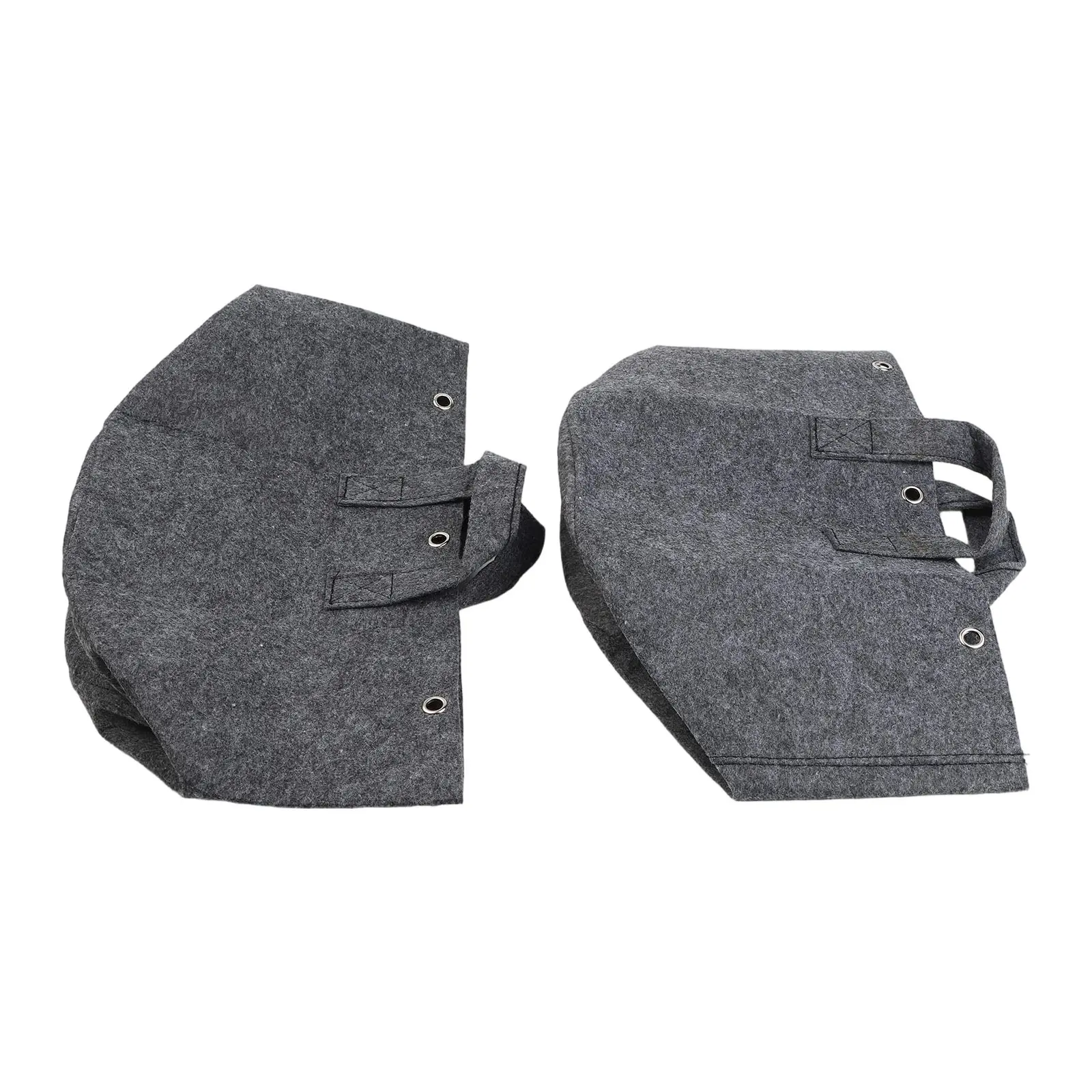 Reliable Grow Bags with Reinforced Handles Nonwoven Fabric Design with Metal Rings for Efficient Water Drainage and Root Health