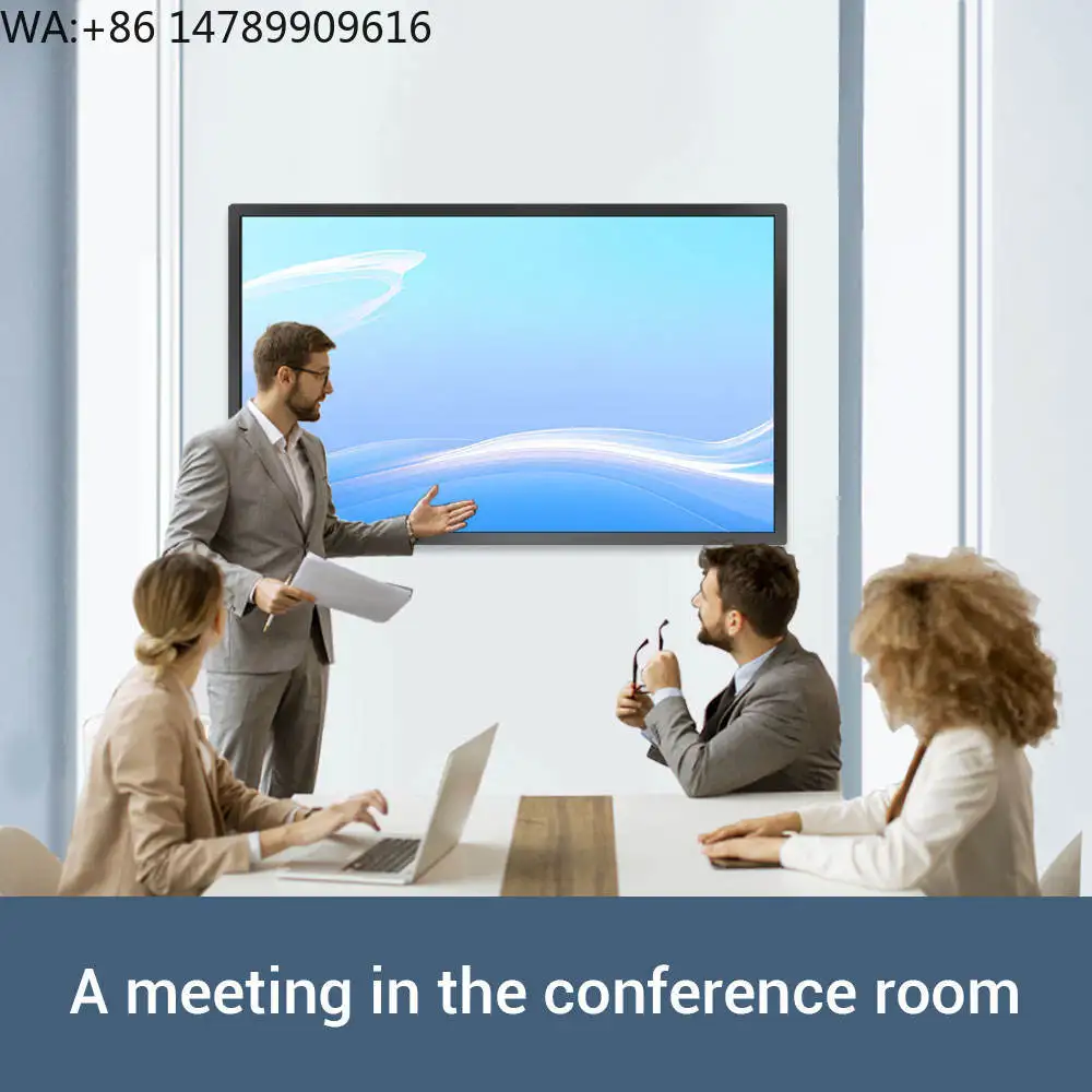 Custom-built LED Displays With Waterproof Protection 86 Inch Interactive Whiteboard LCD Conference All-in-One 4K UHD Display Wit