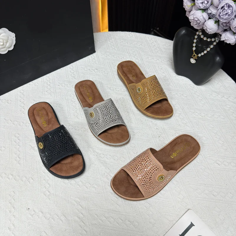 

Женские летние уличные модные африканские туфли на толстой подошве с мягкой подошвой и изысканными тапочками