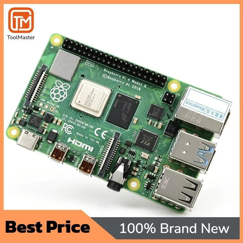 【Hot Sale】Raspberry Pi 3b+ 2GB/4GB/8GB/16GB RAM High Quality Development Kit For IoT/M2M Applications Standard