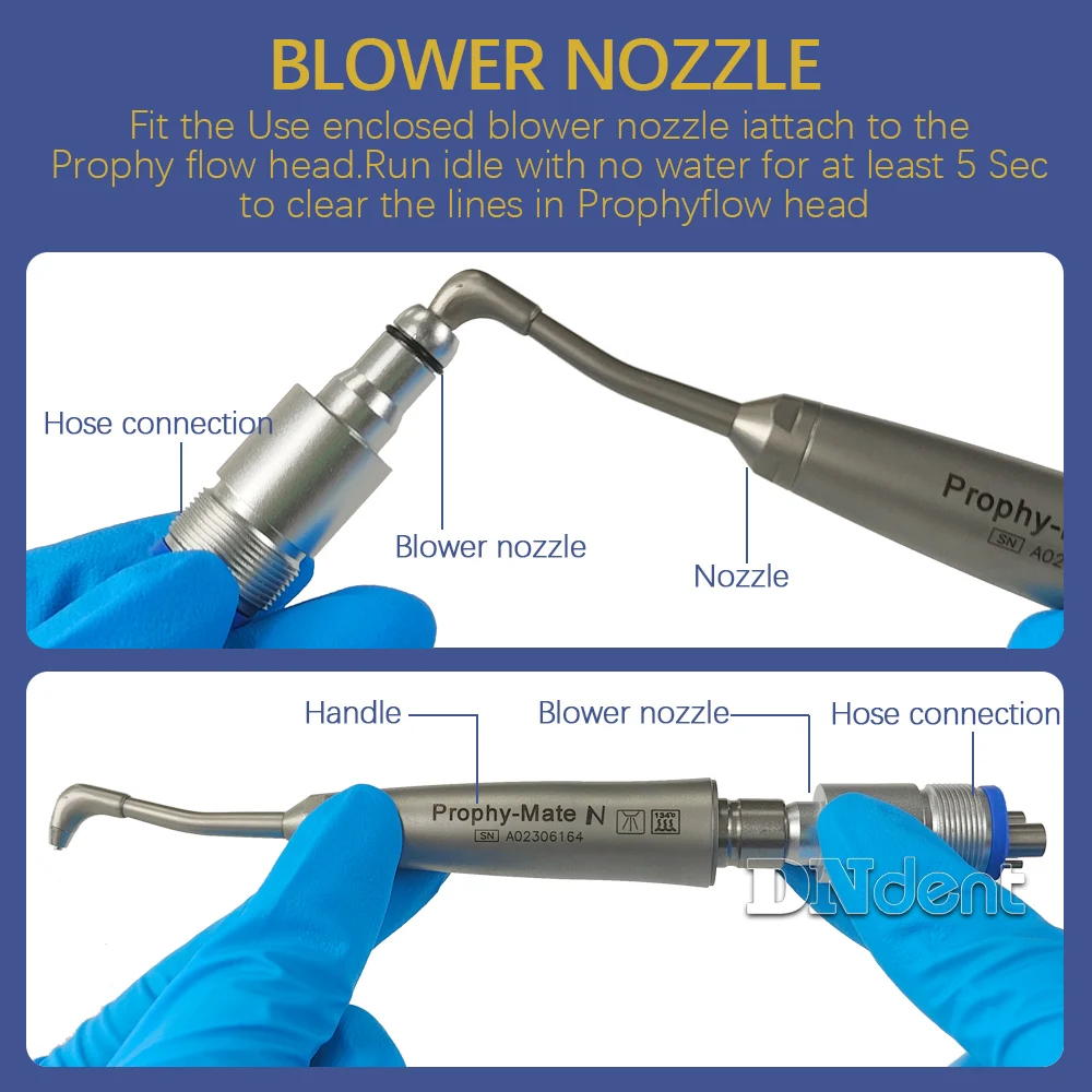 Pulidor de aire Dental, micrograbador de abrasión de 4 orificios, chorro de arena, pulido de dientes, herramientas de odontología para profilaxis de aire