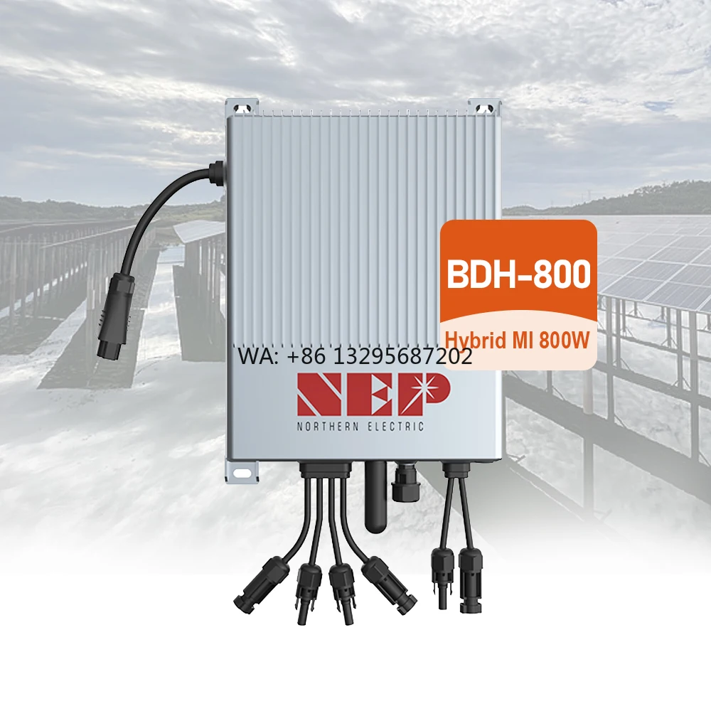 

NEP BDH-800 800W Micro Solar Hybrid Inverter with 51.2V Battery for Apartment
