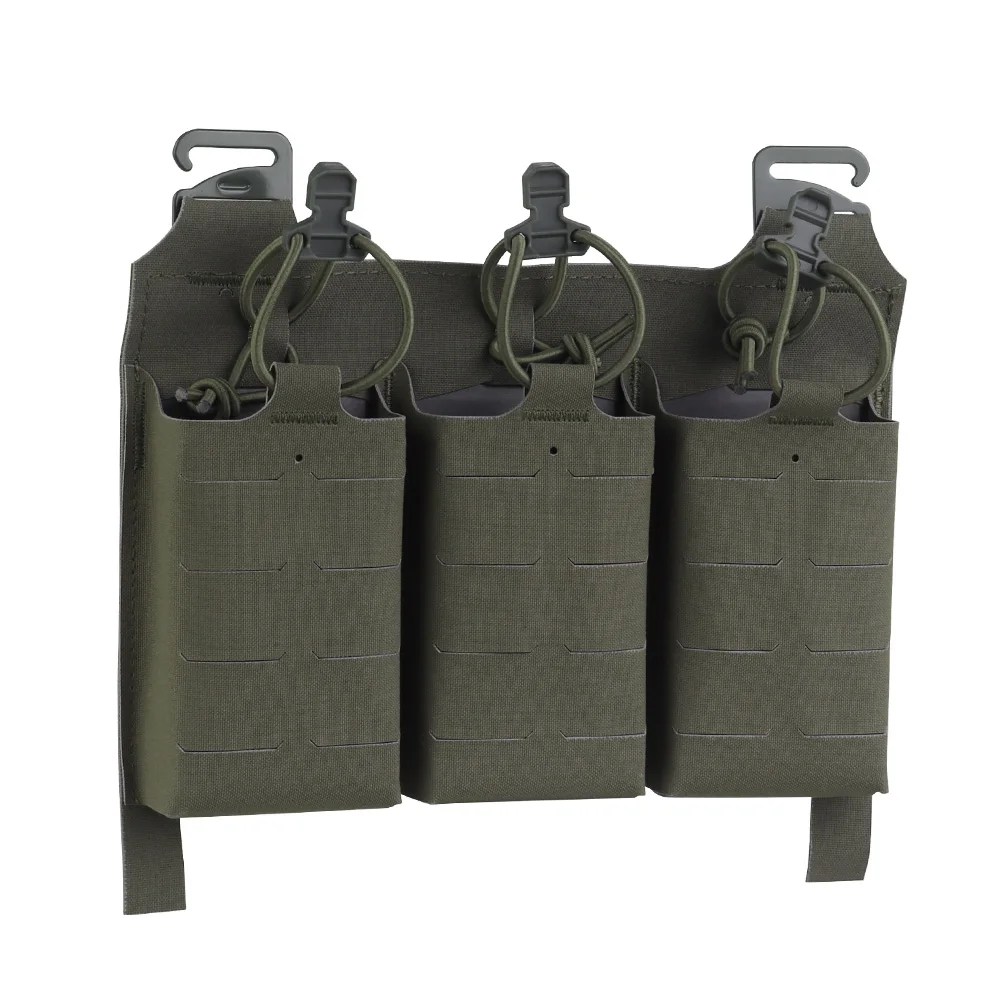 OPHIDIAN V5 PC Triple Magazine Panel Triple 5.56 Magazine Pouch Front Panel Laser Cut Hunting Gear
