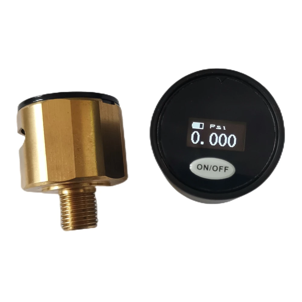 28mm Diameter Digital Air Pressure Gauge M8x1 M10X1 Manometer 4500PSI For Hatsan