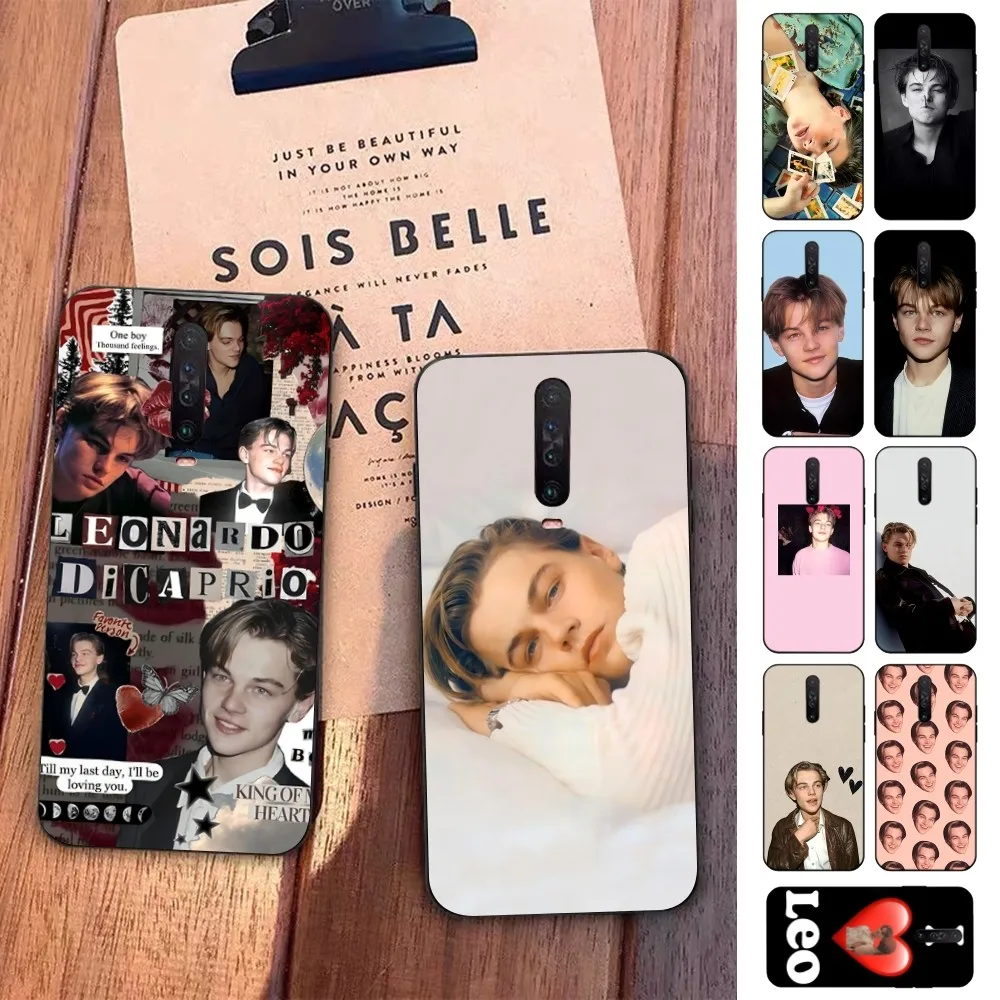 L-Leonardo D-Dicaprio Y-Young Phone Case For Redmi 5 6 7 8 9 10 plus pro 6 7 8 9 A GO K20 K30 K40 pro plus F3 Fundas