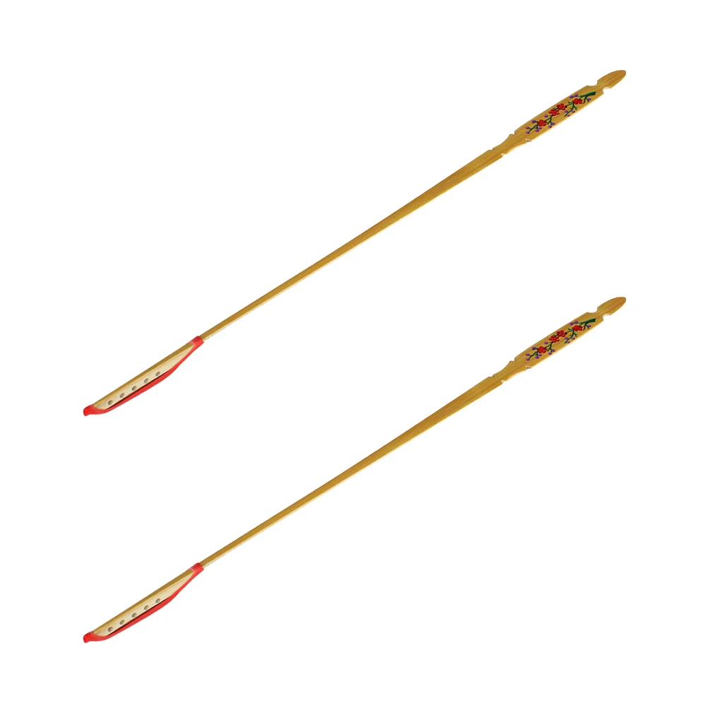 

2pcs Dulcimer Mallets Bamboo Yangqin Sign Instrument Sticks Picks Hammers Supplies Accessories Storage Transport Music