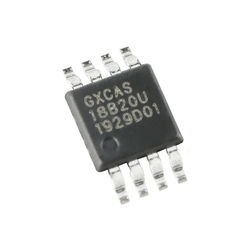1PCS/lot New original GX18B20UH MSOP-8 programmable resolution single bus high precision temperature sensor chip