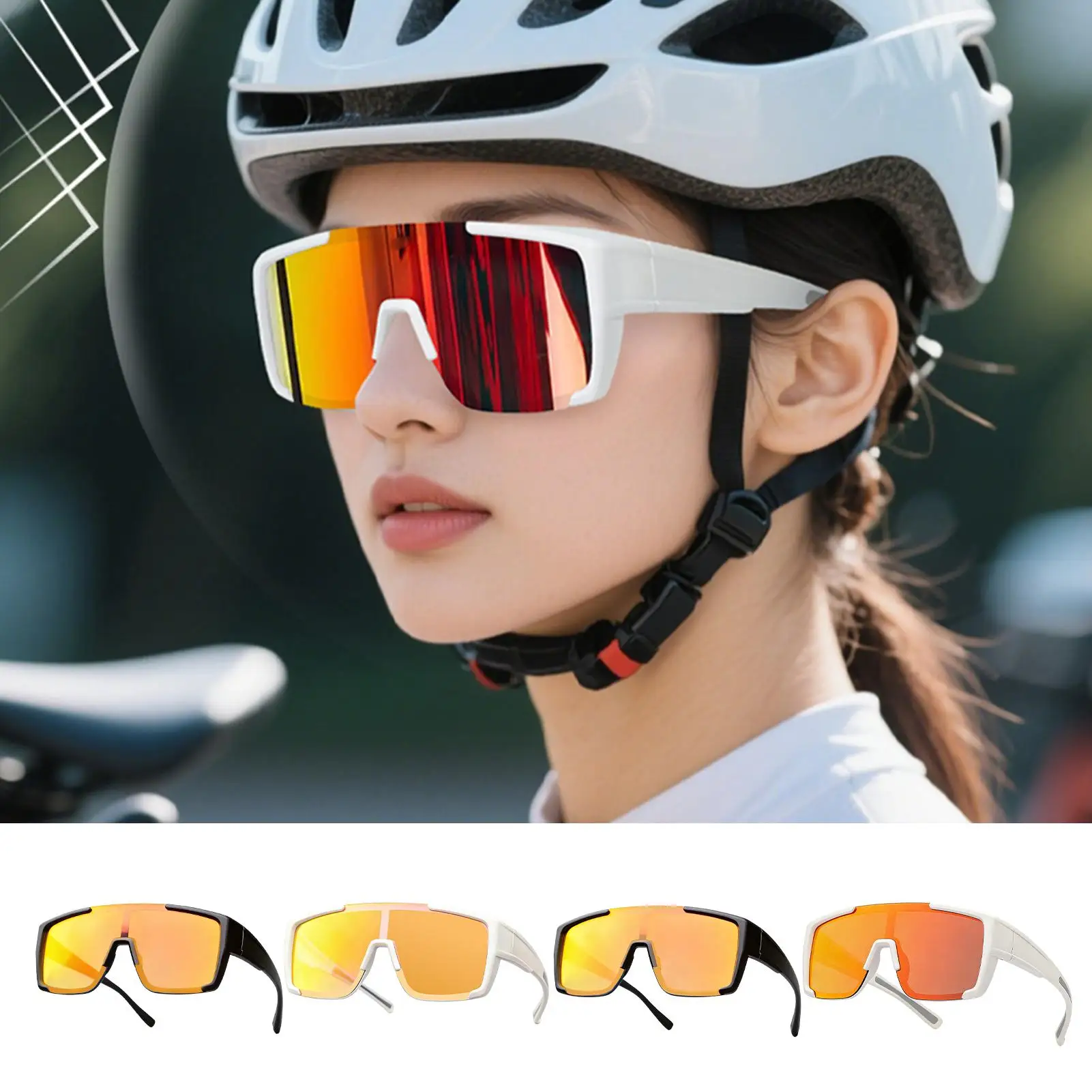 

Polarized Sports Sunglasses Portable Anti-Glare Lightweight Sun Glasses Outdoor Polarized Safety Glasses For Baseball Fishing