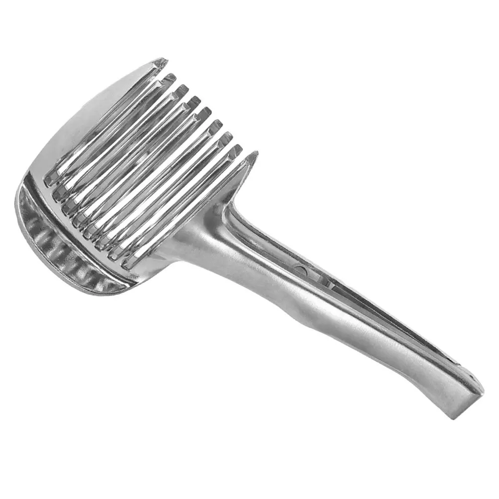 

Aluminum Alloy Lemon Slicer Fruit Cutter Compact Kitchen Gadget Handheld Fruit Vegetable Slicer Tomato Potato Onion Slicing Tool