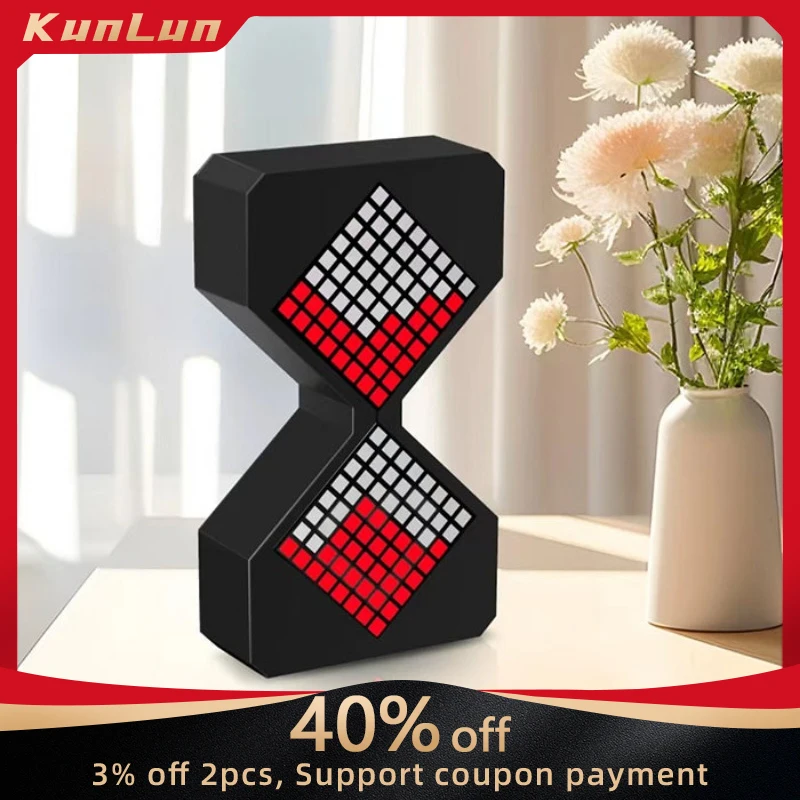 

6 Styles Electronic Hourglass Fashion Students Supplies Collectible Desk Ornaments Best Birthday New Year Gifts for Children Toy