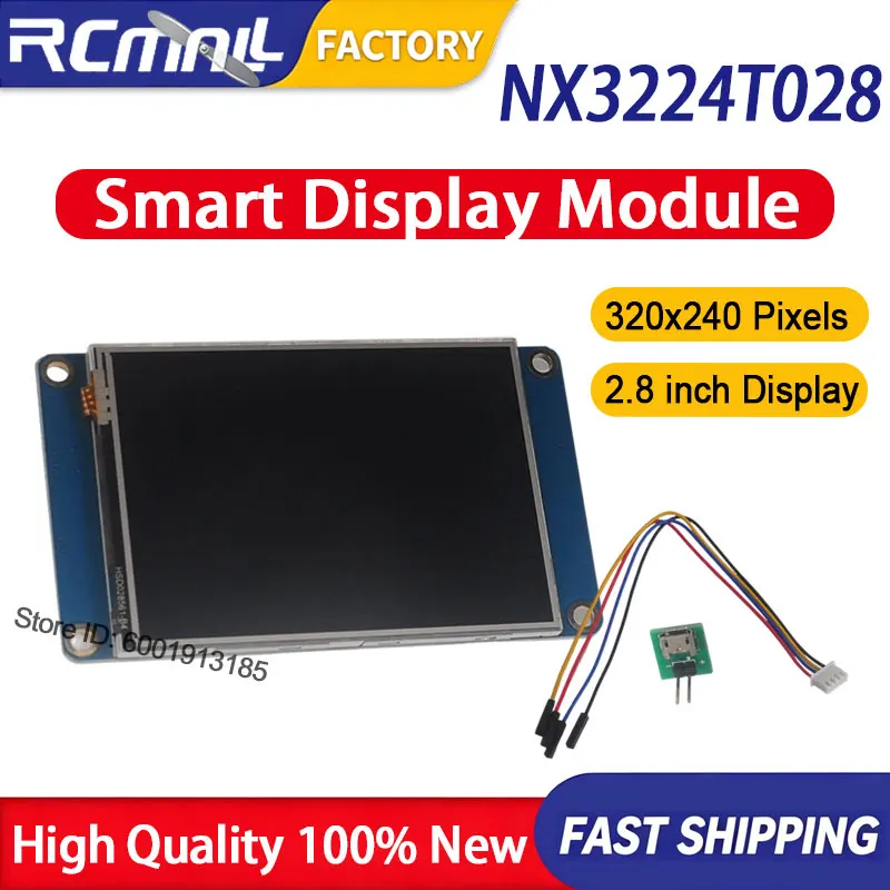 nx3224t028-uart-hmi-smart-lcd-display-module-28-inch-resistive-touch-screen-compatible-with-arduino-esp32-board-home-office