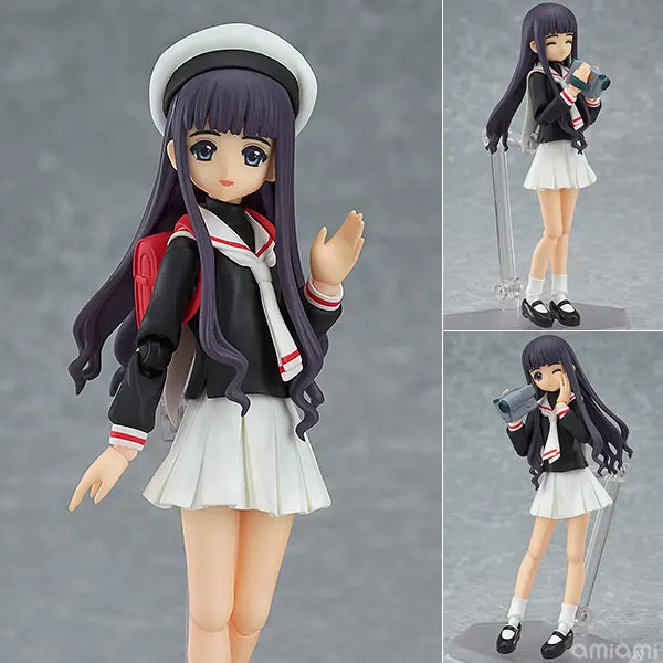 In Stock Figma Mf Card Captor Sakura Kinomoto Sakura Tomoyo Daidoji Beautiful Girl Movable Model Uniform Roller Skates