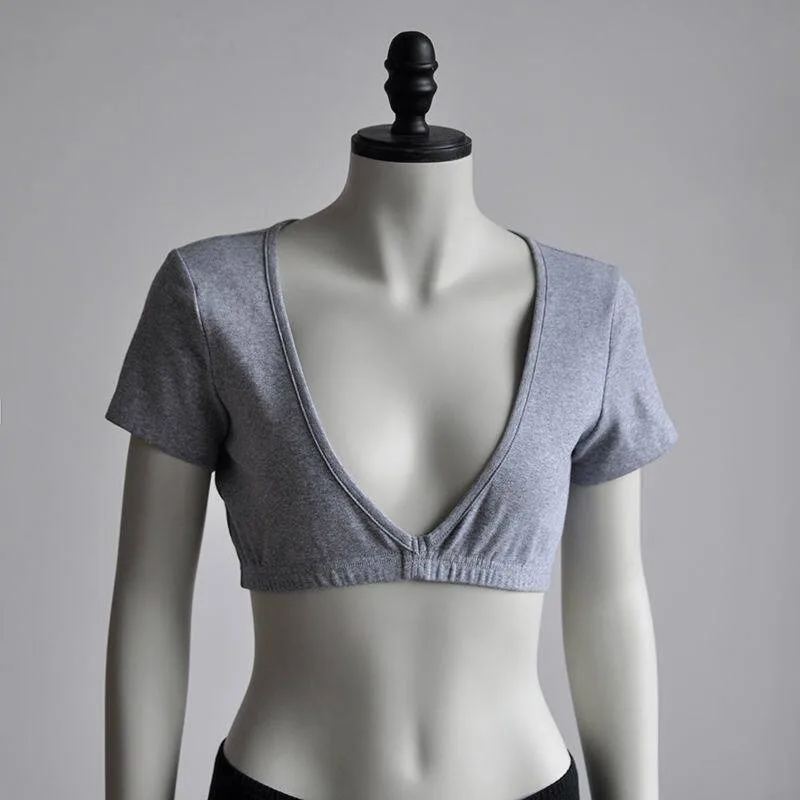Shoulder Back Warmer Sleeveless Undershirt Universal Wear All Seasons Soft Comfortable Half Sleeve Base Top Warm Sleep Inner New view 5