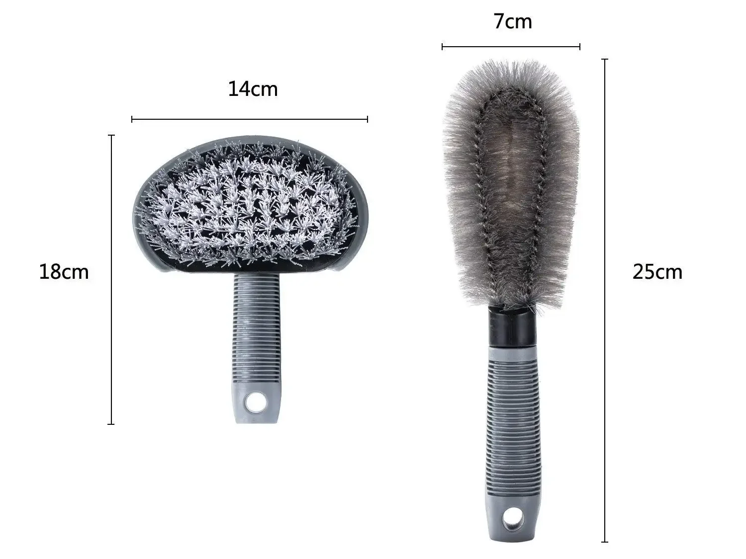 Car Wheel Brush Tire Cleaning Tools Rim Scrubber Cleaner Auto Detailing Brush Washing Tool for Truck Motorcycle Bicycle Home