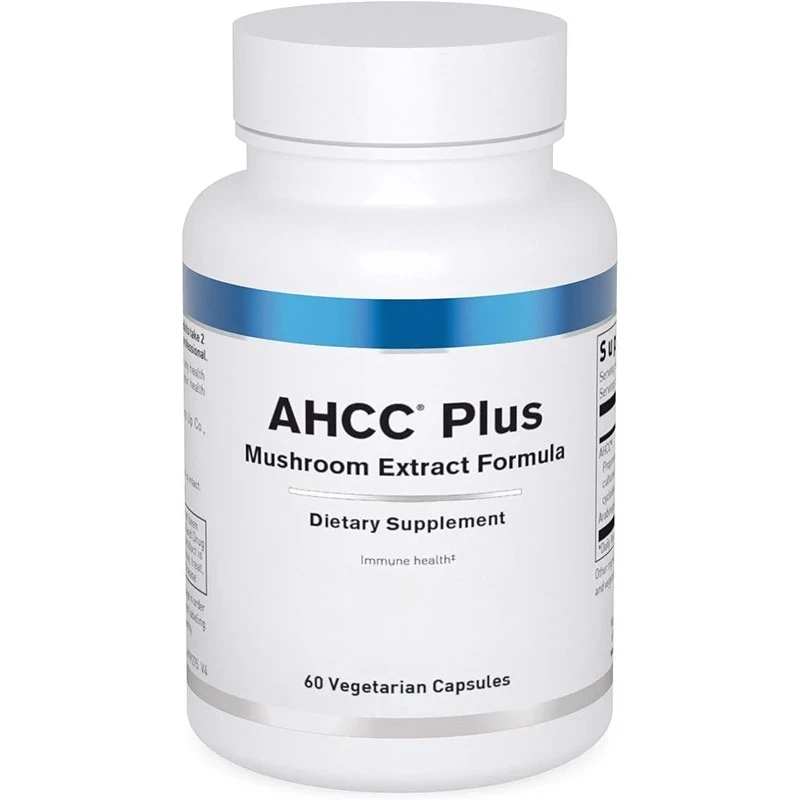 AHCC | Mushroom extract formula containing lactose for immune support | 60 capsules