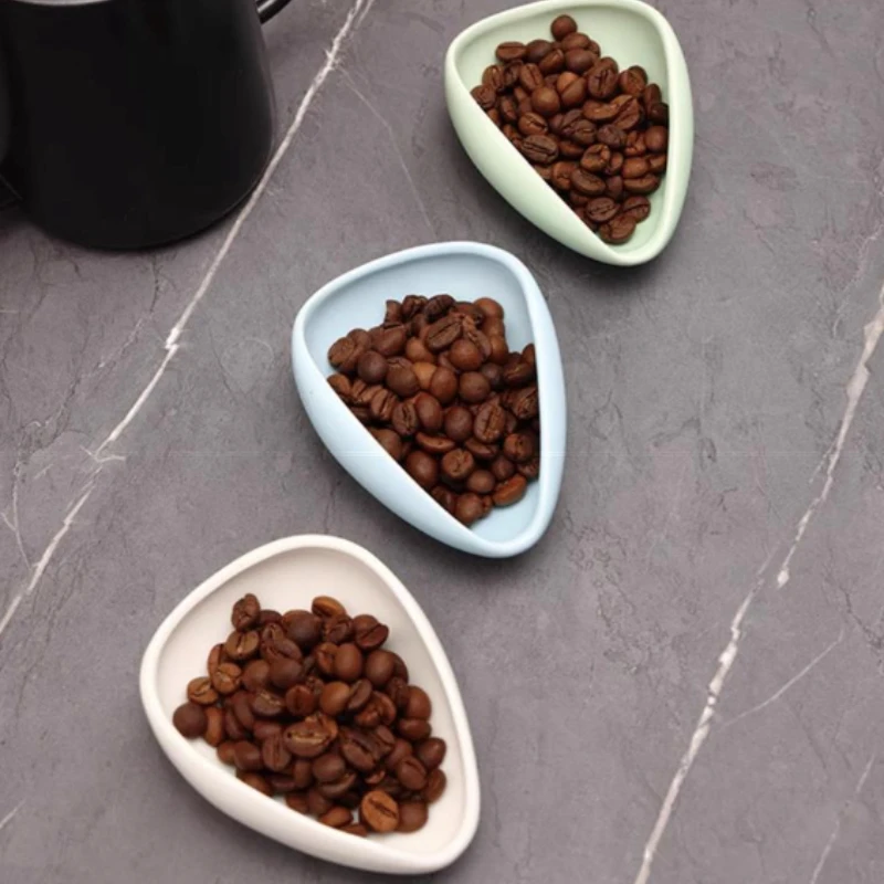 Ceramic Coffee Bean Dosing Cup Trays Coffee Bean Dispenser Home Coffee Enthusiasts Espresso Bean Accessories Gift - view 5