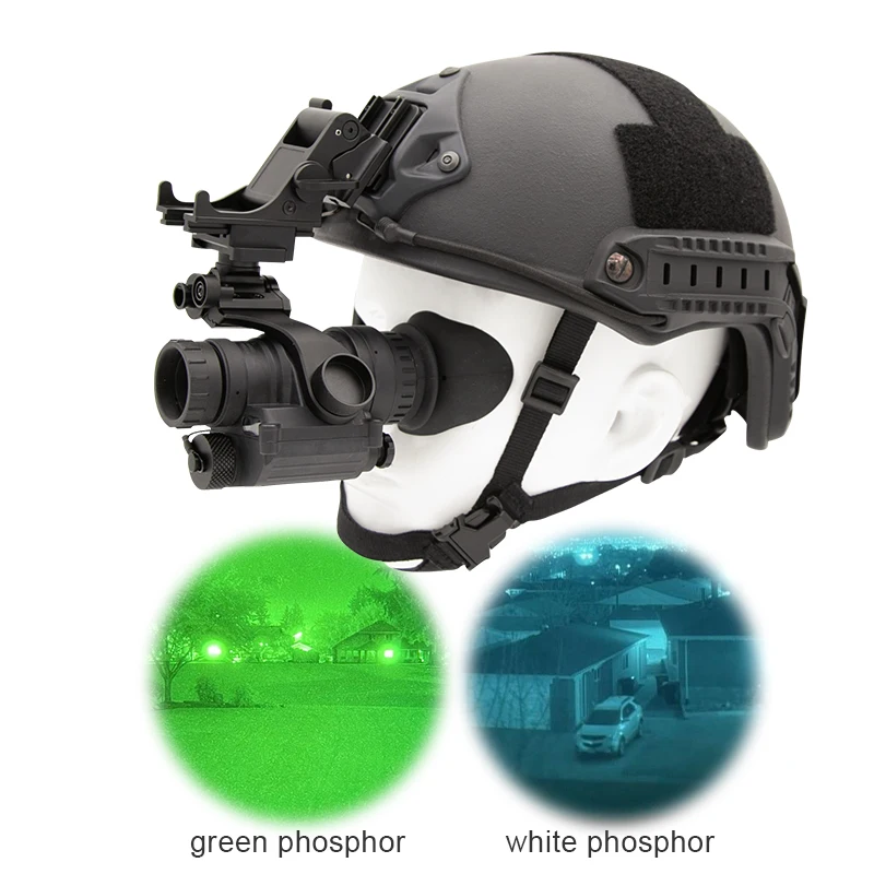 

IREEDA New Ultra-Light Infrared Head Mount Night Vision Gen2 High SNR Auto-gating PVS-14 FOM 1600 Night Vision Monocular