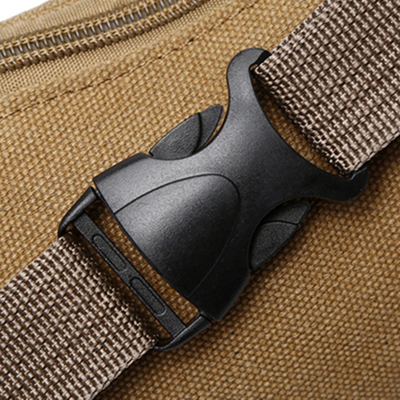 2022 New Women Men Pack Waist Belt Bag Canvas Purse Travel Camping Hiking Pocket Belly Pouch For Phone Coins