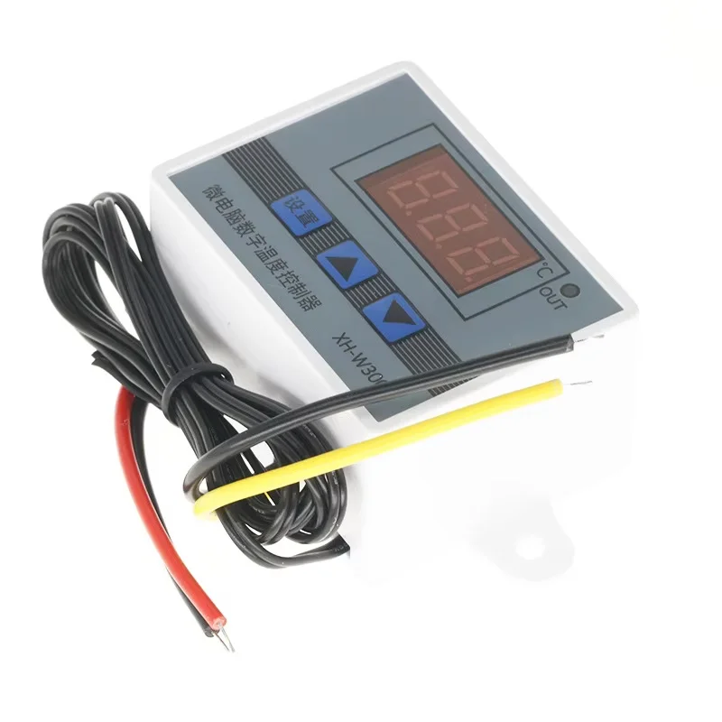W3002 DC12/24 فولت AC110-220V 220 فولت المهنية الرقمية LED متحكم في درجة الحرارة 10A ترموستات منظم التدفئة التبريد التحكم