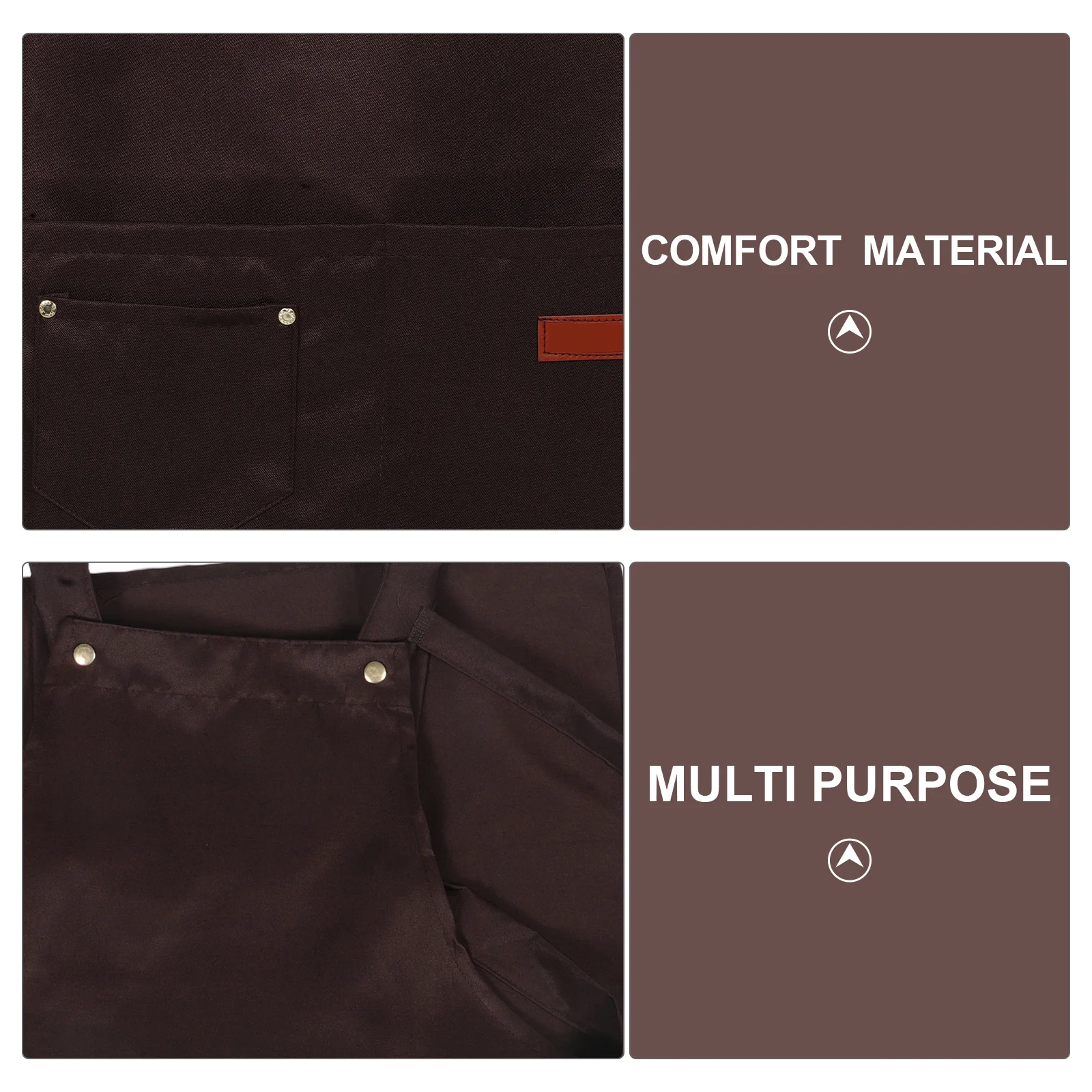 Wasserdichte kommerzielle Latzschürze, verstellbare Träger, Taschen, ölschmutzabweisend, für Küche, Kochen, Geschirrspülen, Server, Arbeitsschürze für Herren