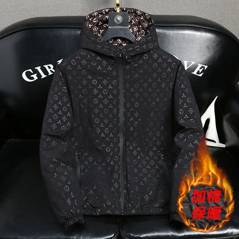 New autumn and winter down cotton-padded clothes men's trendy brand handsome casual clothes youth cotton-padded jacket