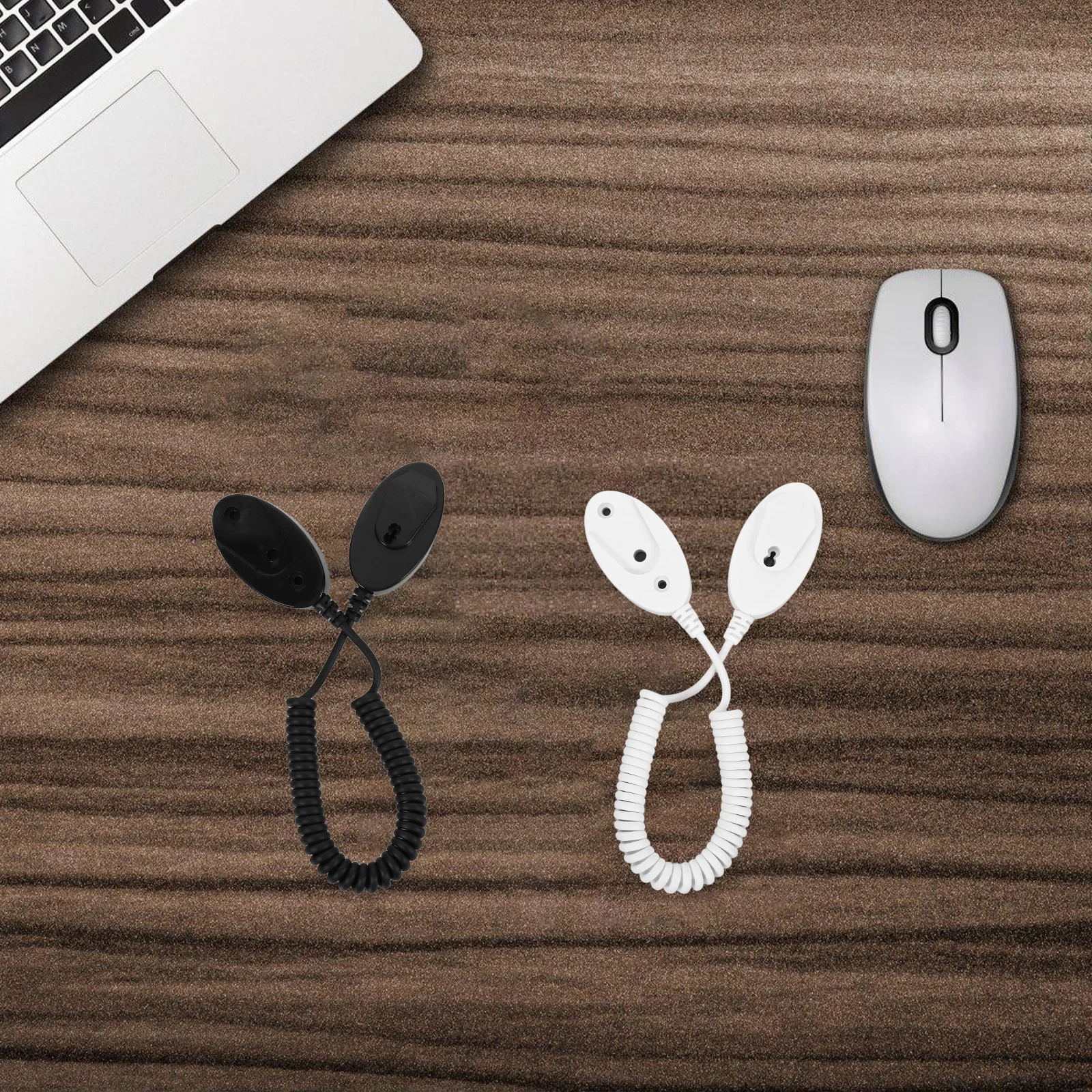 

2Pcs Universal Anti-Lost Hooks Self Adhesive Remote Control Holder for Phones Tablets Easy Installation Stable Wall Mount