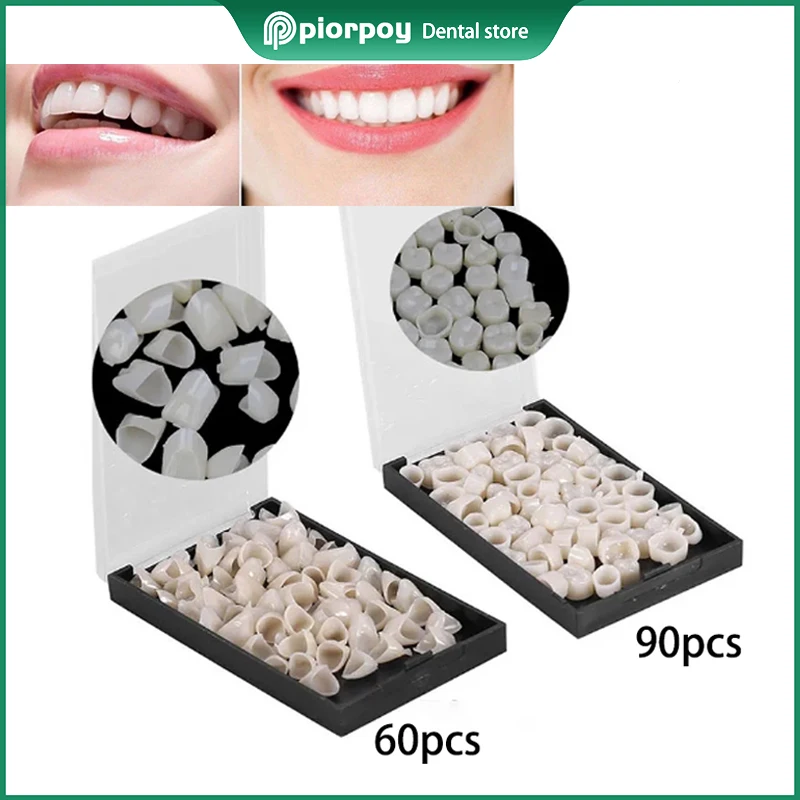 PIORPOY Dental Temporary Tooth Crown Posterior Anterior Crown Resin Teeth Dentistry Lab Material Dentist Teeth Whitening Tools