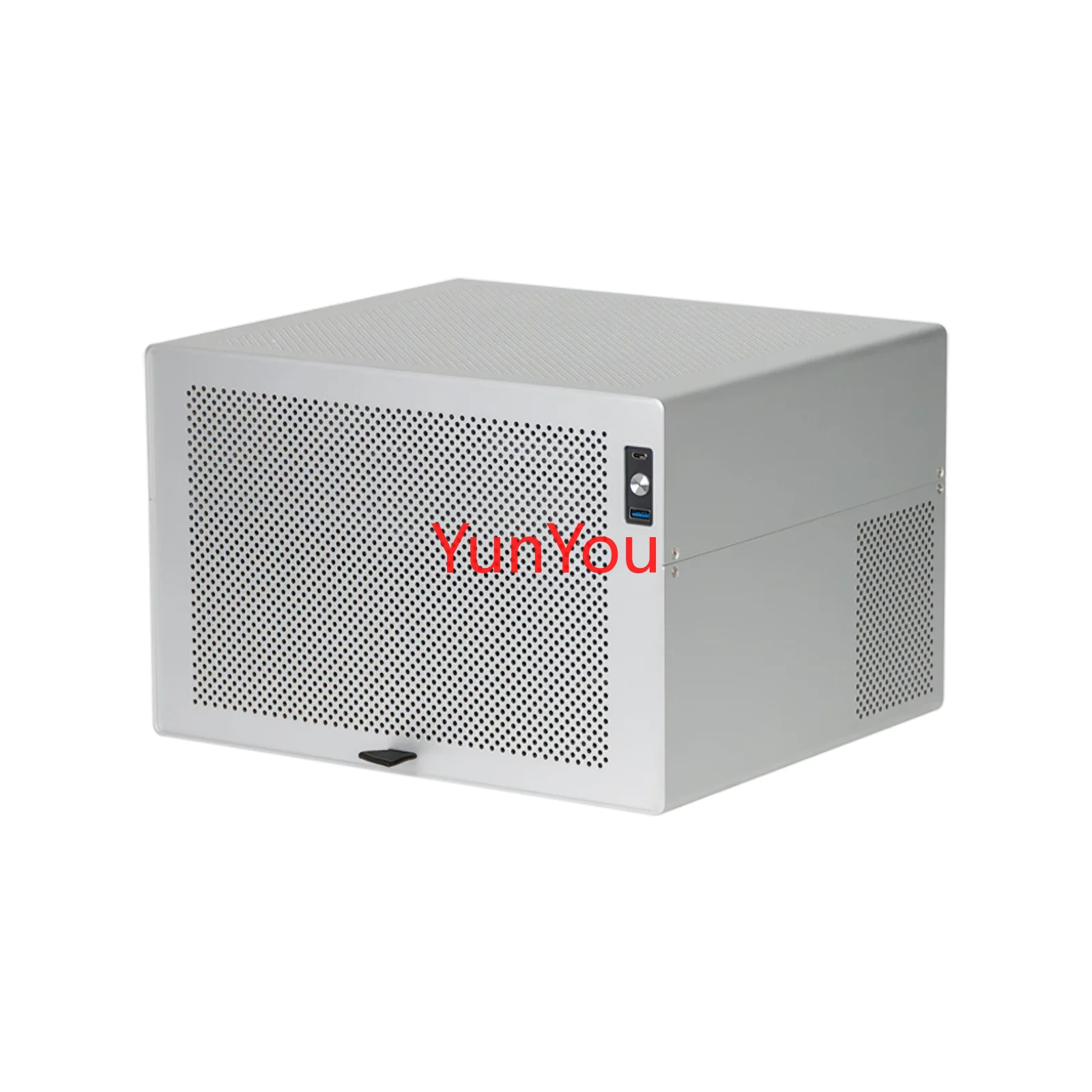 

Aries 8-disk NAS chassis, aluminum shell, ATX motherboard, SFX power supply, Flybull, Black group, network storage server