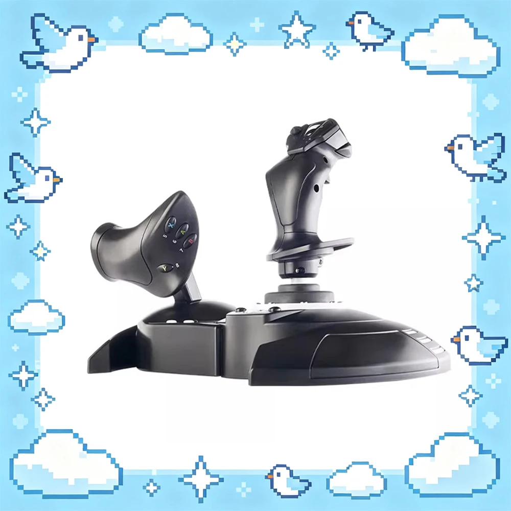 

THRUSTMASTER Hotas One Simulated Flying Rocker Detachable Throttle Valve Double Rudder System Game Rocker Applicable PC For Gift