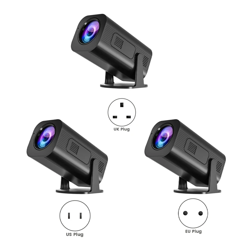 جهاز عرض Best-1080P HP330 جهاز عرض صغير محمول منزلي يعمل بنظام Android HD جهاز عرض عملي متعدد الوظائف