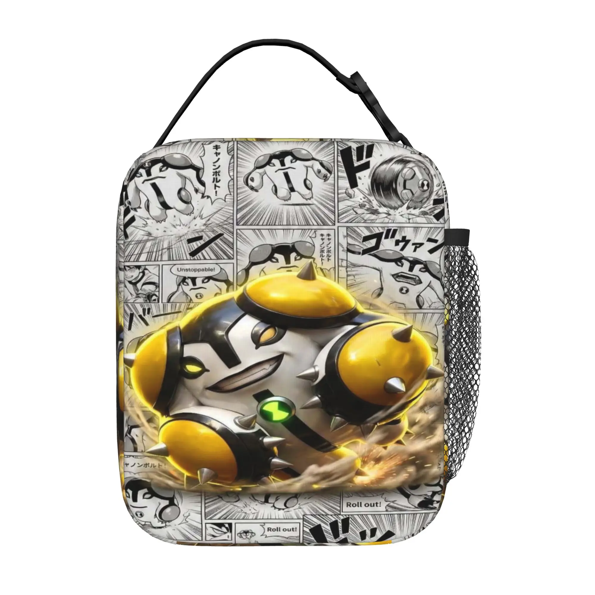 Handbag Ben10 Family RV Desert Scene Large Capacity Super Quality Multi-Function Heat Preservation Lunch Bag
