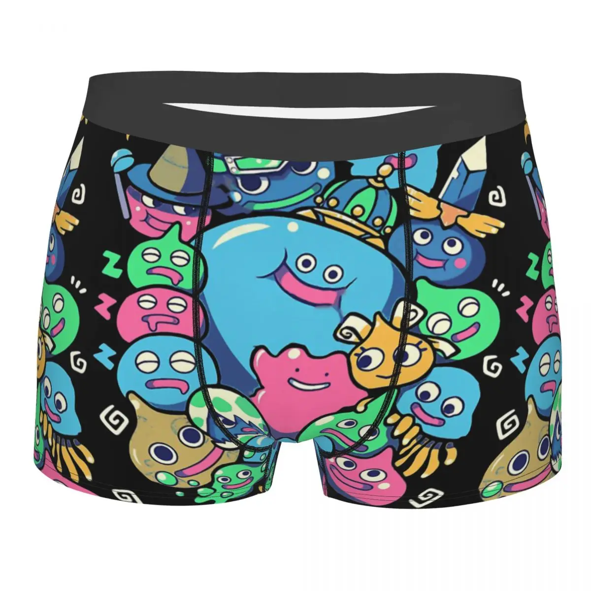 Dragon Quest Dragonlord Game Slime Party Underpants Cotton Panties Man Underwear Print Shorts Boxer Briefs