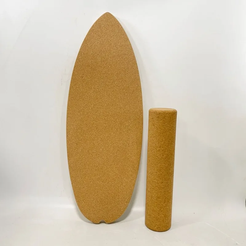Maple cork balance board