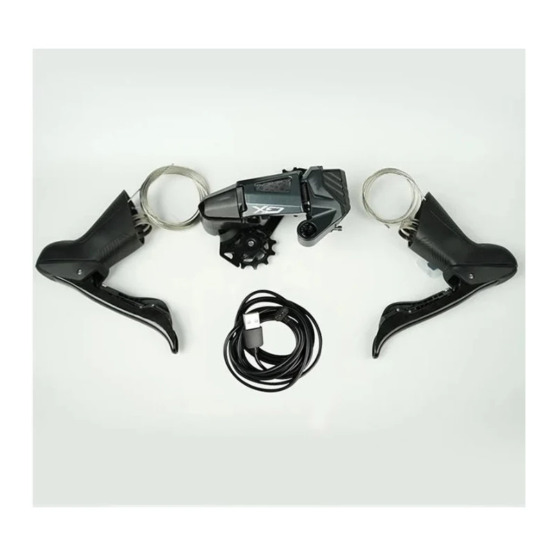 

Wheeltop EDS GEX Gravel Bicycle Wireless Electronic Derailleur Set 7s-14s Finger Pivot Rear Derailleur Wireless