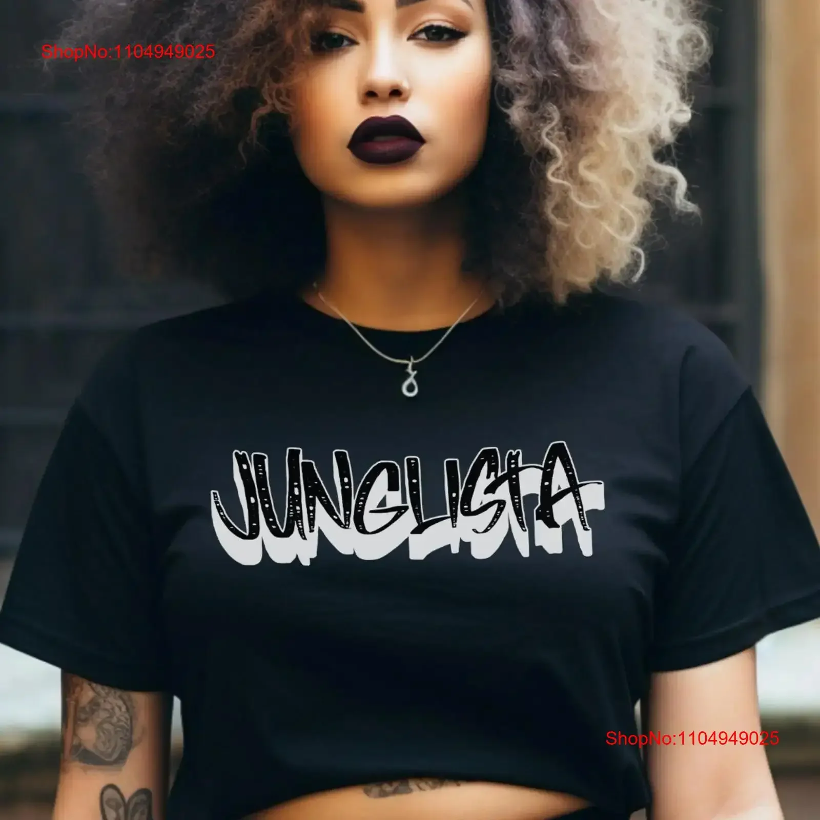 Junglista Crop Top … - image