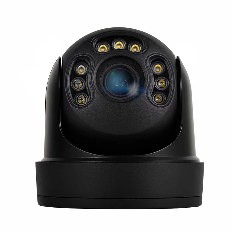 Cheap Full Color Night Vision 4K POE NVR IP Security Camera System 4 Channel PTZ Network Kit With 2 Way Audio