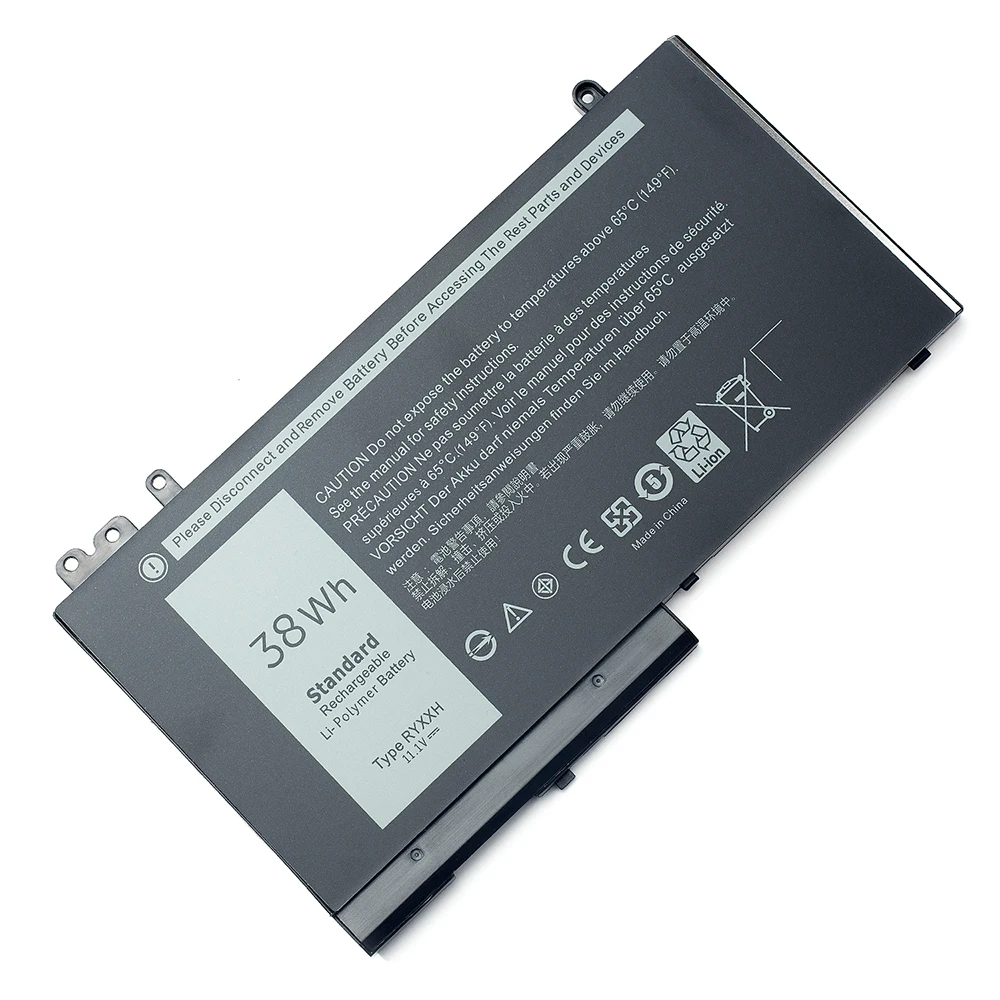 Keyuan RYXXH 38WH 5000 11 Laptop Battery For Dell 3150|3160|3550 Latitude 12 E5250|E5450|E5550 notebook 9P4D2 - Image 4
