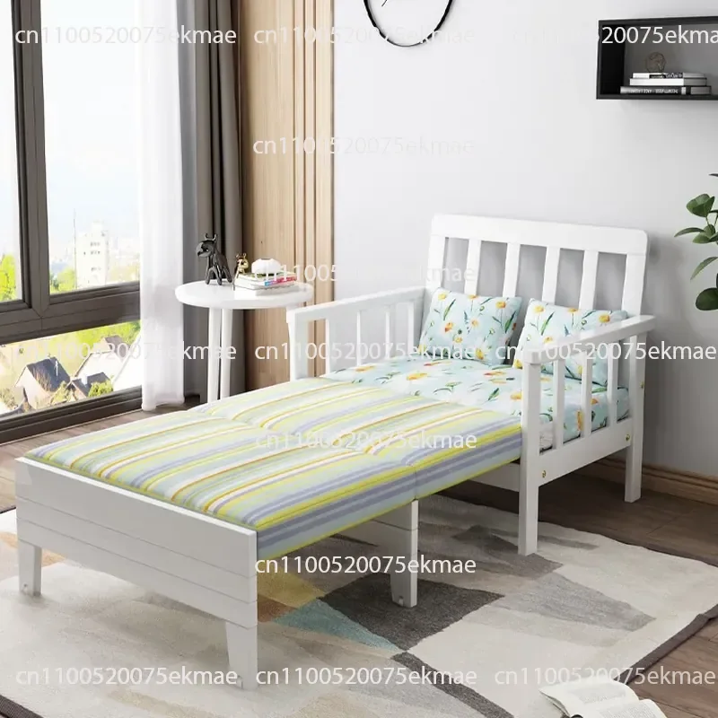Simple Solid Wood Sofa Bed Household Small Apartment Folding Living Room Multi-functional Dual-purpose Office Balcony