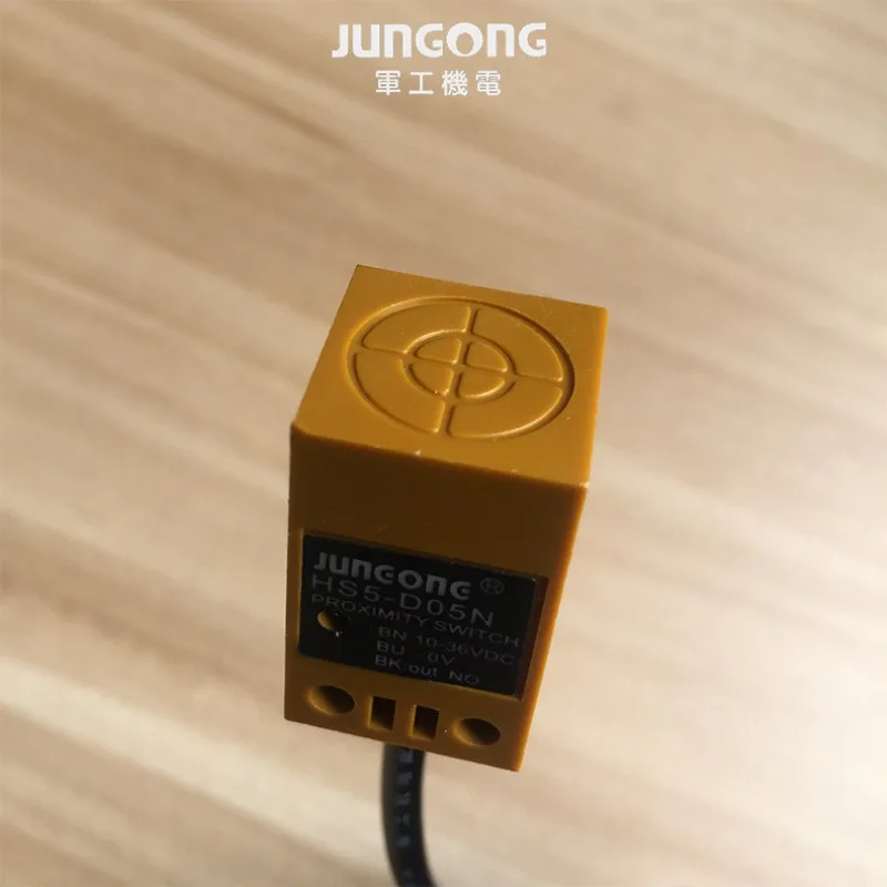 JUNGONG brand coding machine magnetic switch HS5-D05N positioning photoelectric eye induction proximity switch sensor