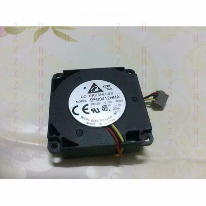 

XXZ FOR Delta BFB0412HHA 4010 DC 12V 0.10A 4CM 3-wire Ball Bearing Cooling Fan