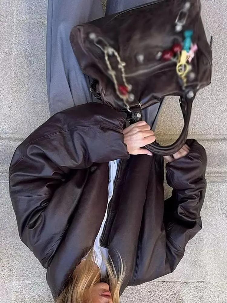 

HH женские зимние уличные стильные пальто с длинными рукавами, однотонные женские модные короткие куртки на молнии с отложным воротником