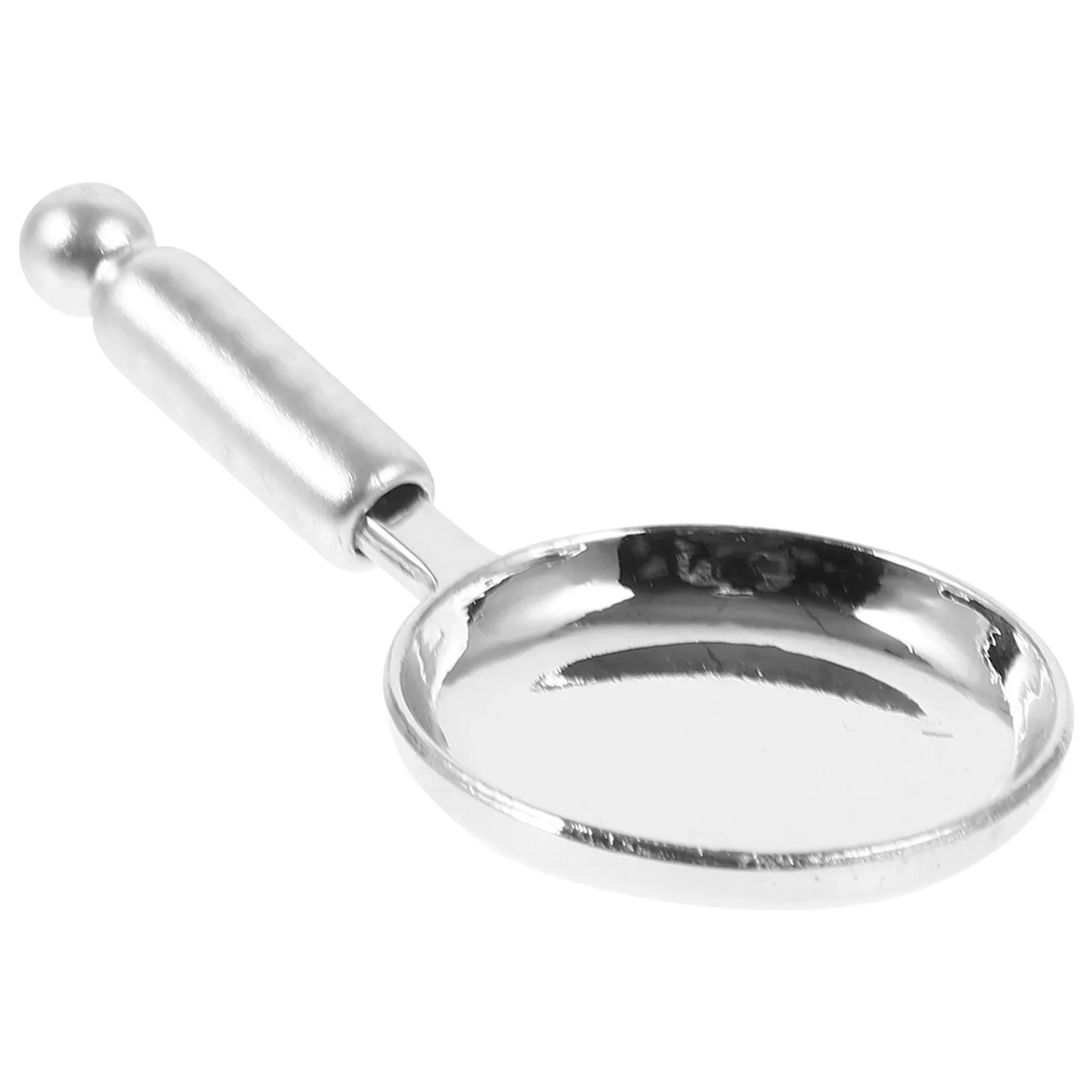 

Mini House Pan Alloy Miniature Craft Decorative Accessory Realistic Wear-Resistant Lovely Mini Decor for DIY Home Landscaping