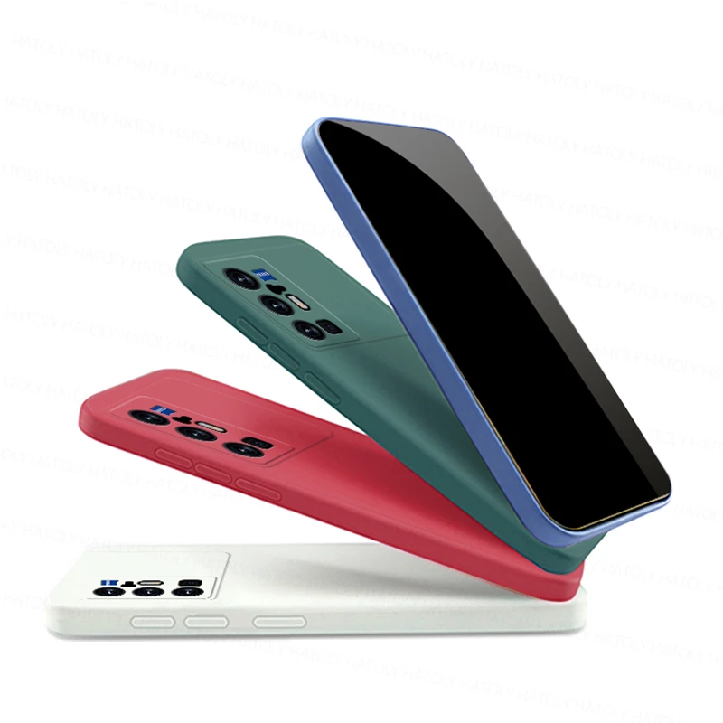 Shockproof Silicone Case for Vivo X70 Pro Plus